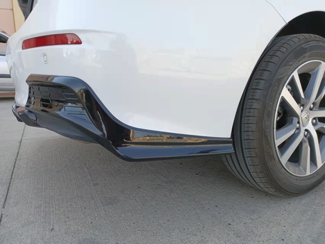 HONDA CIVIC FE1 2022 IÇIN UYUMLU ARKA FLAP TAKIMI - PIANO BLACK